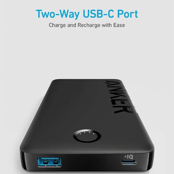 پاوربانک 10 هزار میلی آمپر انکر Anker 323 Powerbank 10000mAh A1334