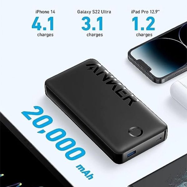 پاوربانک 20,000 میلی آمپر انکر Anker Portable Charger, 325 Power Bank A1286