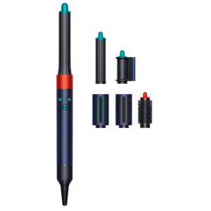 حالت دهنده مو دایسون مدل Dyson Airwrap HS05 Long Special Edition-Prussian Blue/Topaz (سرمه‌ای/نارنجی)