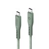 کابل USB-C 240W به USB-C انرژیا مدل FLOW رنگ سبز طول ۱.۵ متری