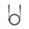 کابل USB-C 240W به USB-C انرژیا مدل FLOW رنگ بنفش طول ۱.۵ متری