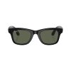 عینک هوشمند ری بن متا | RAY BAN | META Wayfarer مدل Shiny Black - G15 Green