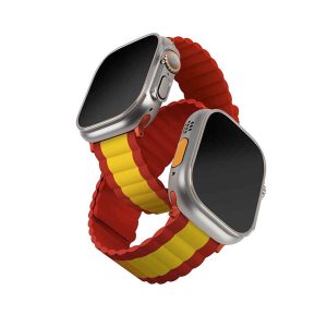 بند دورو اپل واچ یونیک مدل Uniq Revix World Edition 42/44/45/49mm-اسپانیا-REVSPNRED