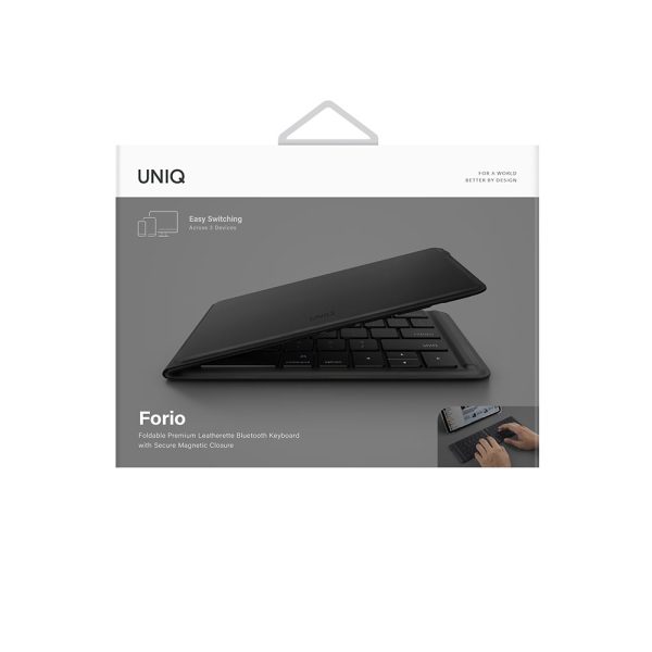کیبورد تاشو بلوتوثی UNIQ FORIO FOLDABLE BLUETOOTH KEYBOARD