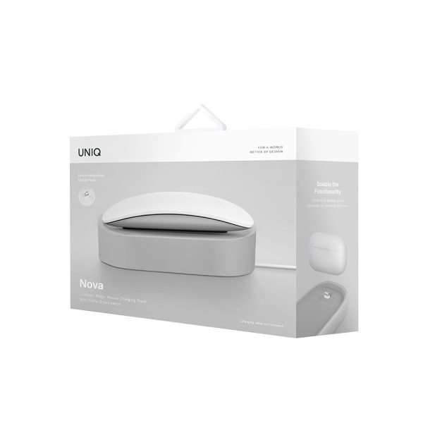 استند مجیک موس یونیک مدل نووا | UNIQ Nova رنگ خاکستری روشن