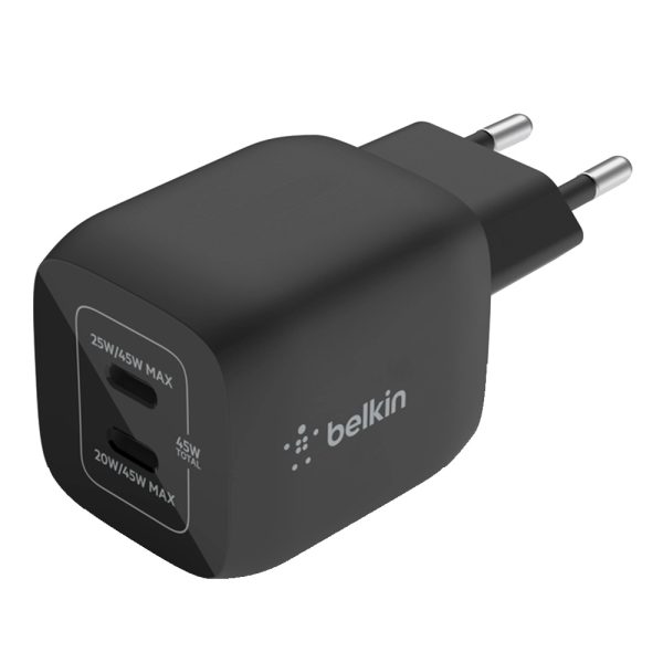 شارژر دیواری بلکین مدل WCH011vfBK BOOST Charge Pro 45W