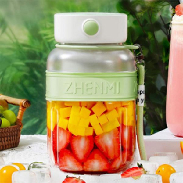 آبمیوه گیر و مخلوط کن قابل حمل ZHEN MI مدل ZMGZ-JZ12 500ML