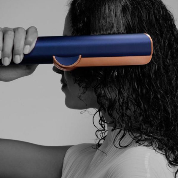 سشوار و صاف کننده مو دایسون مدل Dyson Airstrait HT01-Prussian Blue/Rich Copper (سورمه‌ای/مسی) با گارانتی 24 ماه