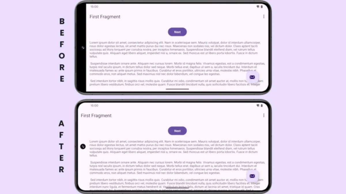 edge to edge landscape comparison