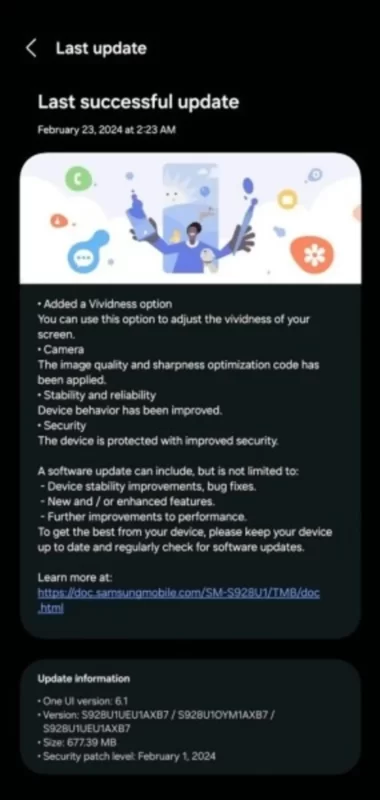 galaxy s24 camera update details