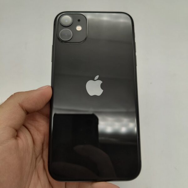 گوشی موبایل دست دوم اپل مدل iPhone 11 ظرفیت 128 گیگ رنگ مشکی دوسیم ZA