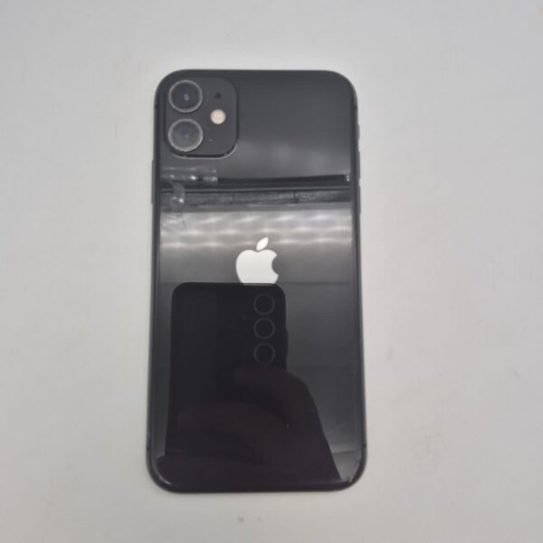 گوشی موبایل دست دوم اپل مدل iPhone 11 ظرفیت 128 گیگ رنگ مشکی دوسیم ZA
