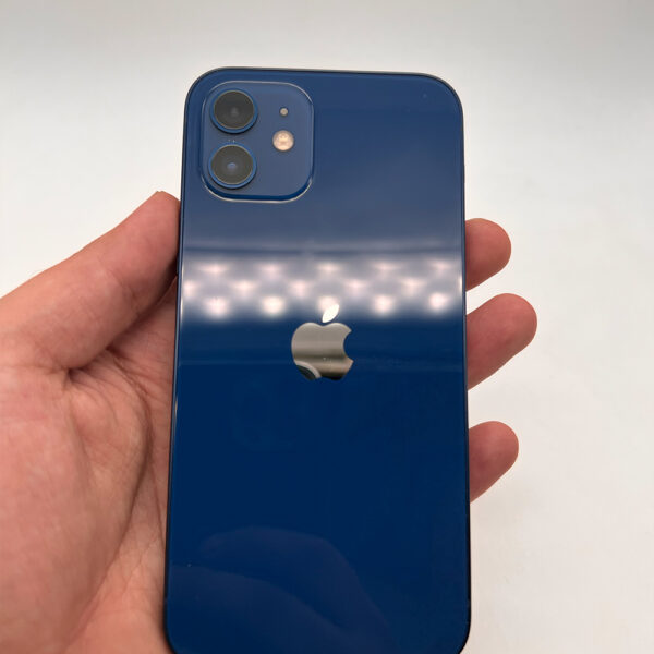 گوشی موبایل دست دوم اپل مدل iPhone 12  رنگ آبی ۱۲۸ گیگ ZA/A دوسیم کارت