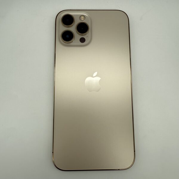 گوشی موبایل دست دوم اپل iPhone 12 Promax ظرفیت 128GB رنگ طلایی دو سیم ZA