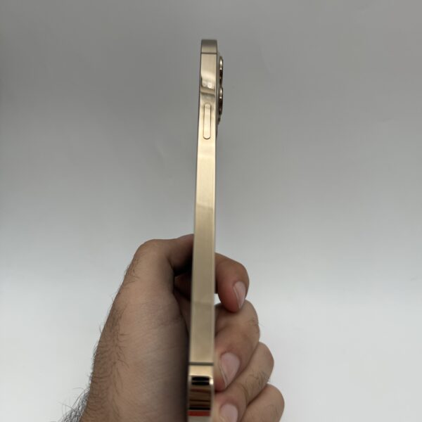 گوشی موبایل دست دوم اپل iPhone 12 Promax ظرفیت 128GB رنگ طلایی دو سیم ZA
