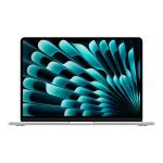مک بوک ایر 2024 – 13 اینچی اپل با چیپ M3 مدل MRXQ3 رنگ نقره‌ای – 256 گیگ