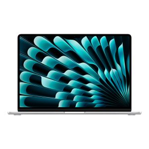 مک بوک ایر 2024 – 15 اینچی اپل با چیپ M3 مدل MRYP3 رنگ نقره‌ای – 256 گیگ