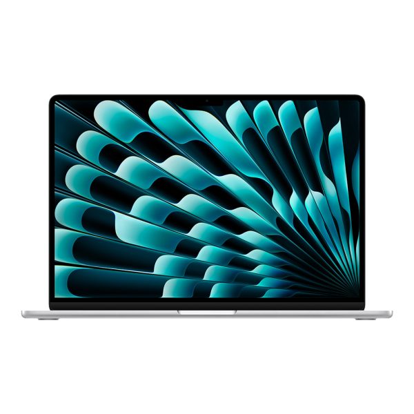 مک بوک ایر 2024 – 15 اینچی اپل با چیپ M3 مدل MRYQ3 رنگ نقره‌ای – 512 گیگ