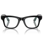 عینک هوشمند ری بن متا | RAY BAN | META Wayfarer مدل Shiny Black - Transition G15 Green