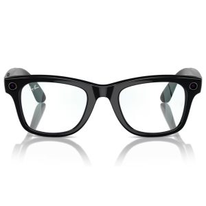 عینک هوشمند ری بن متا | RAY BAN | META Wayfarer مدل Shiny Black - Transition G15 Green