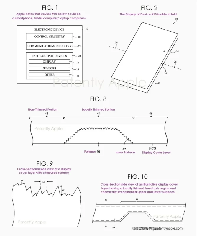 apple foldable display patent 2