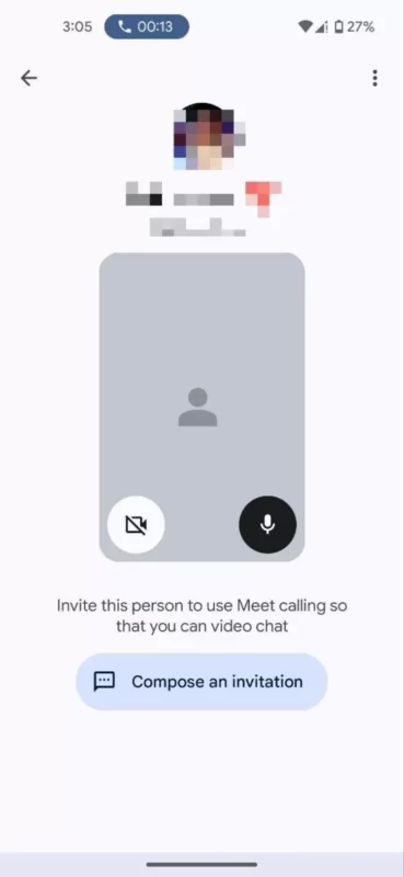 google phone video call shortcut 2