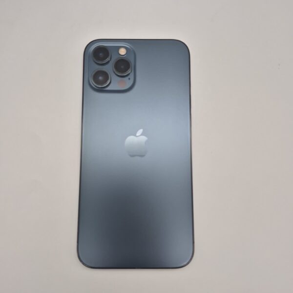 گوشی موبایل دست دوم اپل  iphone 12 pro max ظرفیت 256GB رنگ آبی دو سیم کارت ZA