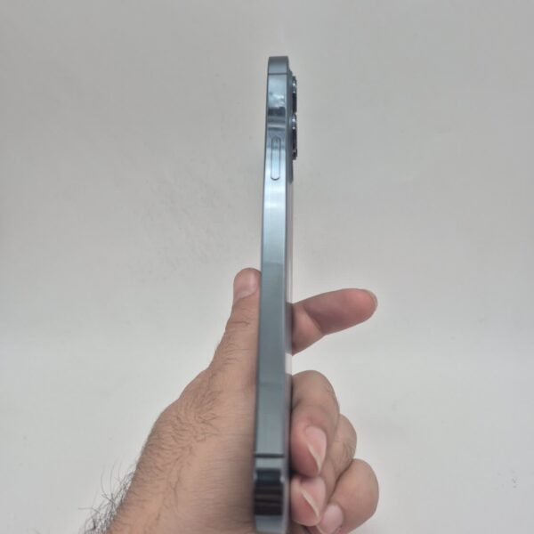 گوشی موبایل دست دوم اپل  iphone 12 pro max ظرفیت 256GB رنگ آبی دو سیم کارت ZA