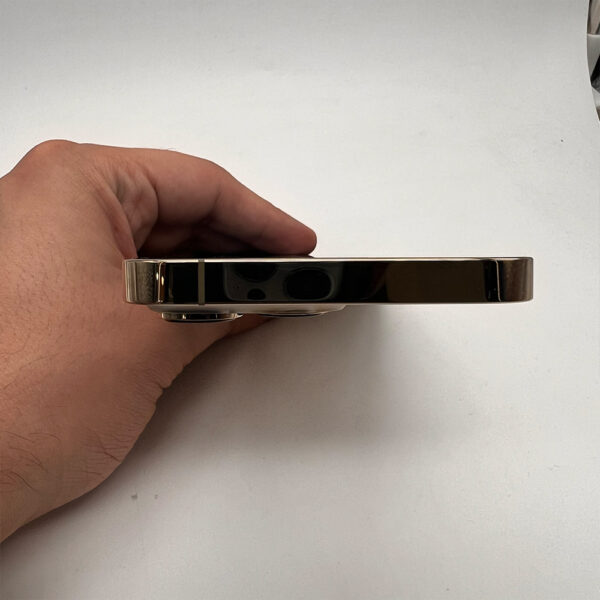 گوشی موبایل دست دوم اپل مدل iPhone 13 Pro ظرفیت 128 گیگ رنگ طلایی تک سیم کارت LL,A