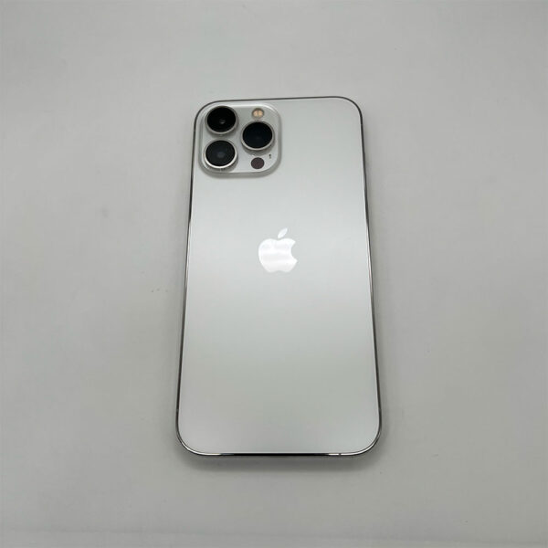 گوشی موبایل دست دوم اپل iPhone 13 ProMax رنگ نقره ای ظرفیت 128GB دوسیم‌کارت ZA/A