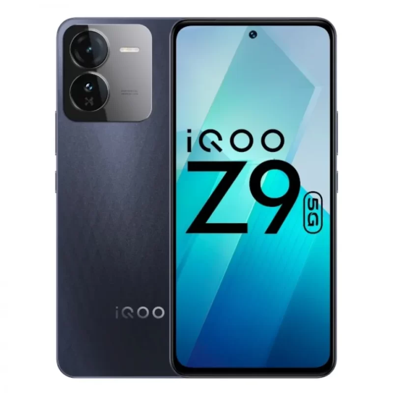 iqoo z9 back panel front render official black