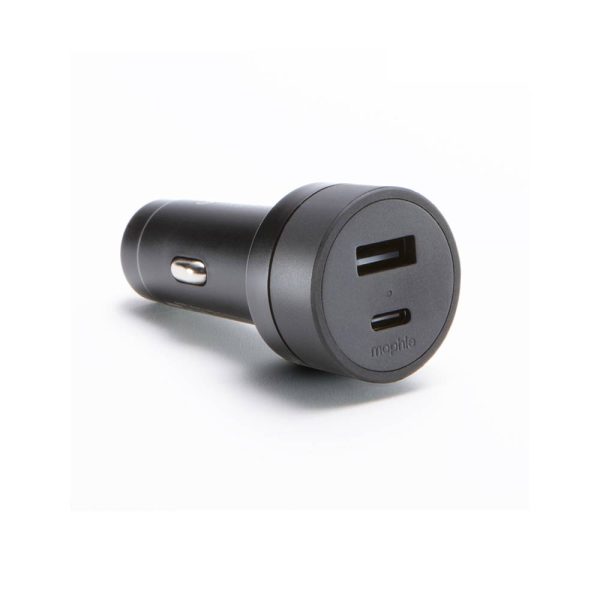 شارژر فندکی موفی دو پورت مدل mophie Dual (USB-C/USB-A) 42W