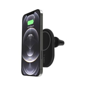شارژر ماشین بی سیم مغناطیسی 10 وات بلکین بدون شارژر فندکی | BoostCharge | مدل WIC004btBKNC