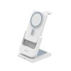 استند شارژ بی‌سیم رومیزی و پاوربانک انرژیا بازیک مدل Bazic 4 in 1 Flex 10K-GM-FLEX10K-WHT