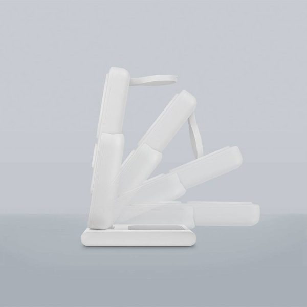 استند شارژ بی‌سیم رومیزی و پاوربانک انرژیا بازیک مدل Bazic 4 in 1 Flex 10K-GM-FLEX10K-WHT