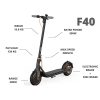اسکوتر برقی سگوی ناین بات مدل  | Segway Ninebot Kick Scooter F40