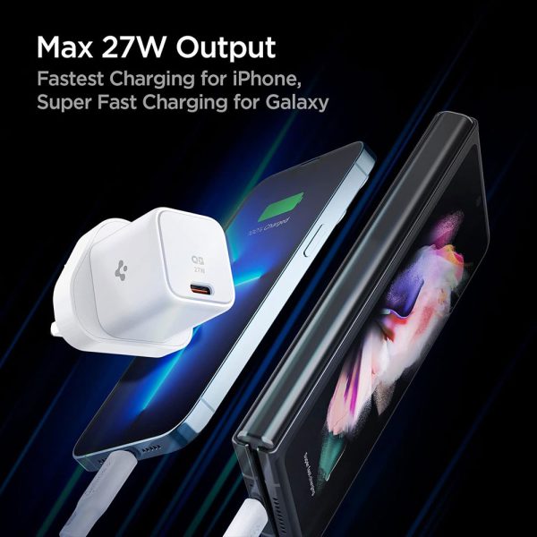 شارژر دیواری ۲۷ وات اسپیگن مدل Spigen ArcStation