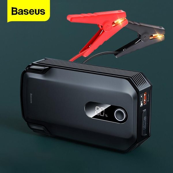 جامپ استارتر ۱۲۰۰۰ میلی‌آمپر بیسوس مدل Baseus Super Energy Pro CRJS03