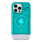 قاب آیفون ۱۵ پرو مکس اسپیگن Spigen Classic C1 (MagFit) for iPhone 15 Pro Max سبز آبی