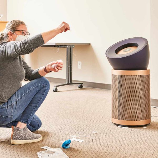 دستگاه تصفیه هوا دایسون مدل Dyson Purifier Big Quiet Formaldehyde BP04 Prussian Blue|Gold (سورمه‌ای|طلایی)