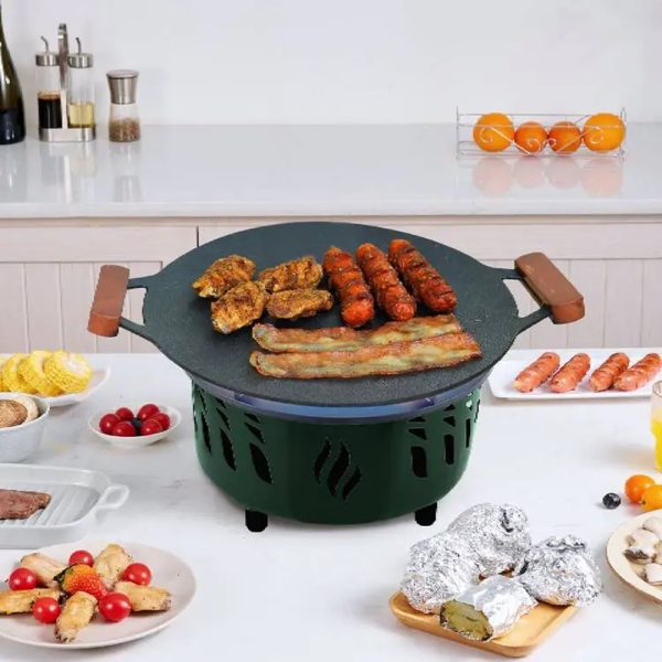 اجاق گاز کمپینگ 7 شعله گرین Green 7 Burner Camping Stove