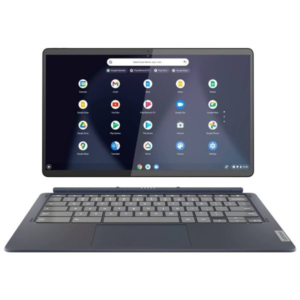 کروم بوک ۱۳ اینچی لنوو مدل IP Duet 5 حافظه ۲۵۶ گیگ رم ۸ گیگ رنگ آبی