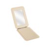 جاکارتی استند و آینه یونیک کوئل Esme Magnetic Cardholder with Mirror and Stand Coehl رنگ کرم تیره