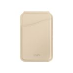 جاکارتی استند و آینه یونیک کوئل Esme Magnetic Cardholder with Mirror and Stand Coehl رنگ کرم روشن