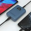 پاوربانک ۱۰۰۰۰ پاورولوژی مدل Powerology Ultra-Compact PD Power Bank-20W آبی