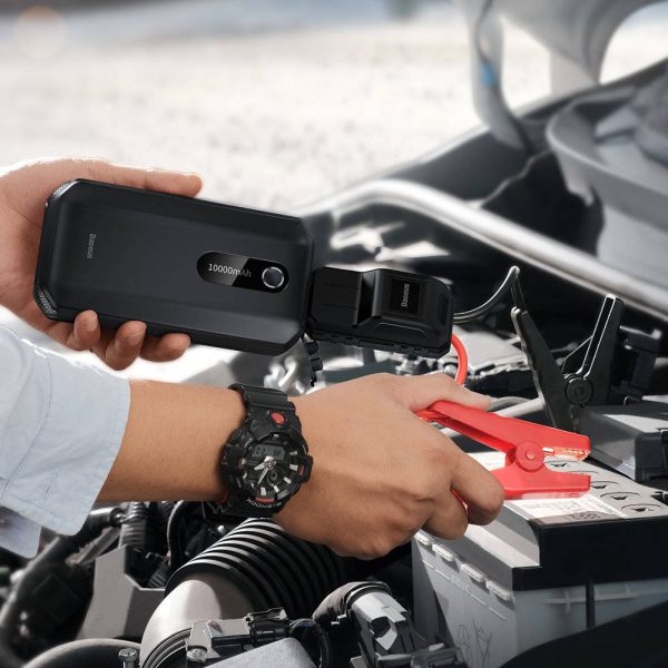جامپ استارتر 10۰۰۰ میلی‌آمپر بیسوس مدل Baseus Super Energy Car Starter CGNL020101