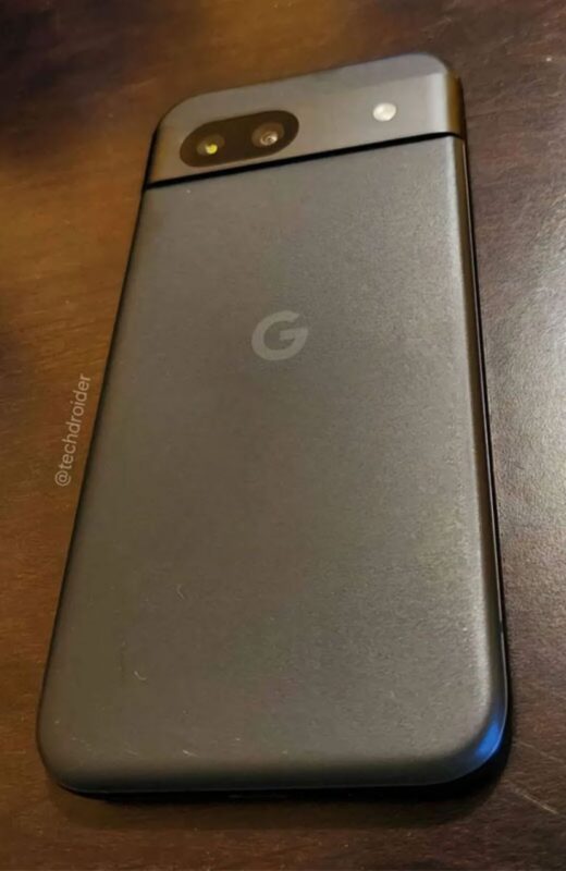 pixel 8a leaks black front