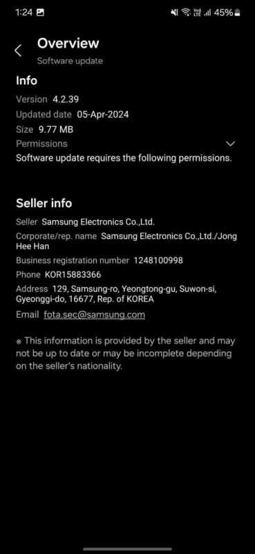 samsung software update app galaxy