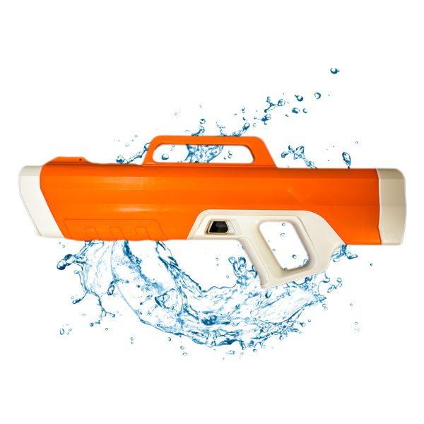 تفنگ آب پاش دیجیتالی دوربین دار Electric Toy Water Gun رنگ نارنجی