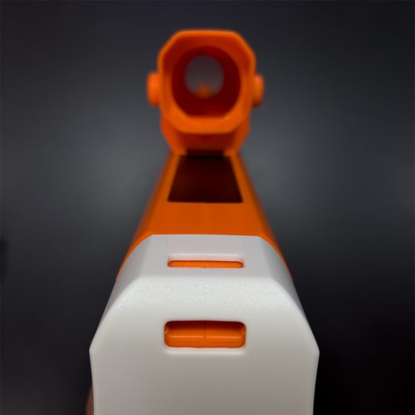 تفنگ آب پاش دیجیتالی دوربین دار Electric Toy Water Gun رنگ نارنجی